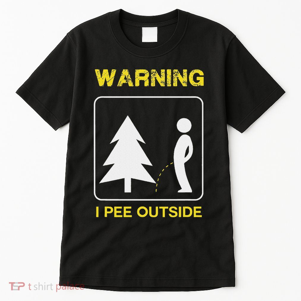 I Pee Outside Camping Tall T-Shirt
