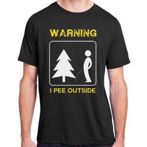 I Pee Outside Camping Adult ChromaSoft Performance T-Shirt