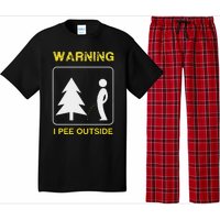 I Pee Outside Camping Pajama Set