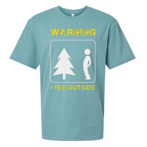 I Pee Outside Camping Sueded Cloud Jersey T-Shirt