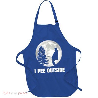 I Pee Outside I Love Peeing Outside Funny Camping Apron