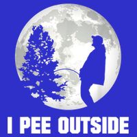 I Pee Outside I Love Peeing Outside Funny Camping Apron