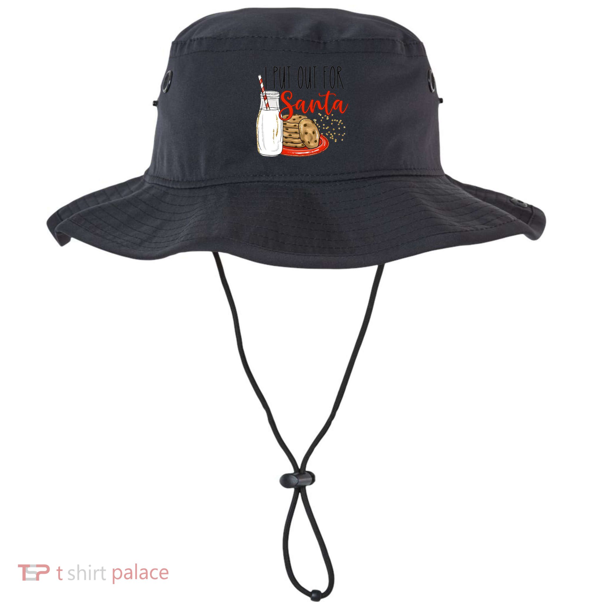 I Put Out For Santa Funny Christmas Family Milk Cookie Great Gift Bucket Hat