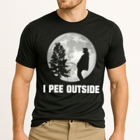 I Pee Outside I Love Peeing Outside Funny Camping Cooling Performance Crew T-Shirt