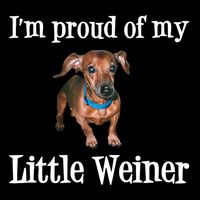 IM Proud Of My Little Weiner Funny Dachshund Dog Lover Impact Tech Backpack