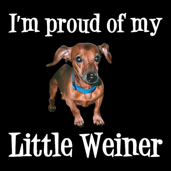 IM Proud Of My Little Weiner Funny Dachshund Dog Lover Impact Tech Backpack