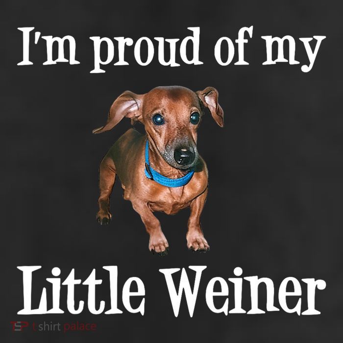 IM Proud Of My Little Weiner Funny Dachshund Dog Lover 25L Jumbo Tote