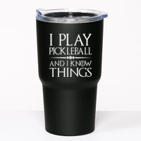 I Play Pickleball Because I Like It Not I'm Good At It Tumbler