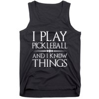 I Play Pickleball Because I Like It Not I'm Good At It Tank Top