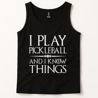 I Play Pickleball Because I Like It Not I'm Good At It Tank Top