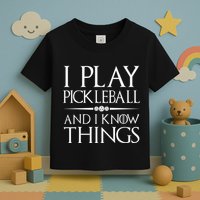 I Play Pickleball Because I Like It Not I'm Good At It Toddler T-Shirt