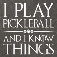I Play Pickleball Because I Like It Not I'm Good At It Cotton Canvas Backpack