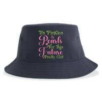 ItS Pinkies & Pearls For This Future Pretty Girl 08 Soror Sustainable Bucket Hat