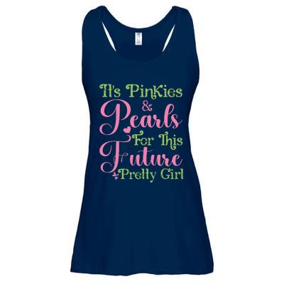 ItS Pinkies & Pearls For This Future Pretty Girl 08 Soror Ladies Essential Flowy Tank