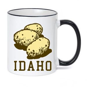 Idaho Potato Potato Potatoes Snacks 11oz Black Color Changing Mug