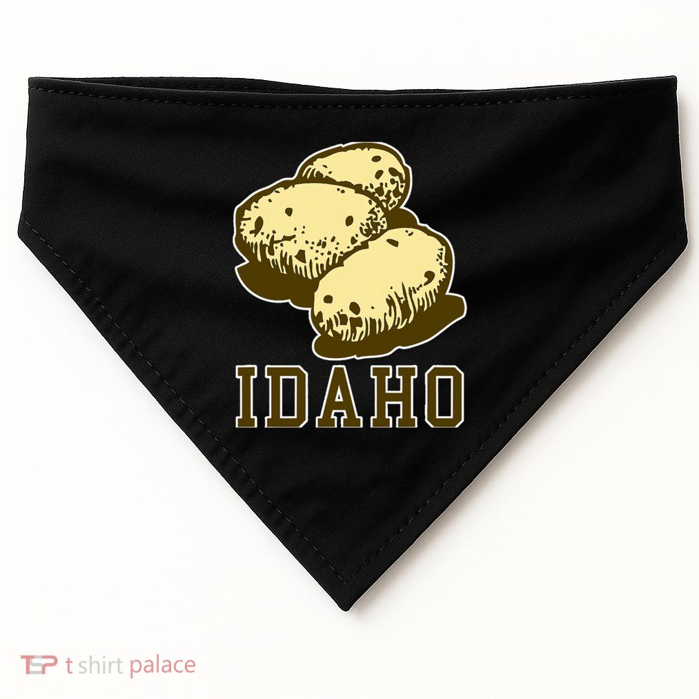 Idaho Potato Potato Potatoes Snacks USA-Made Doggie Bandana