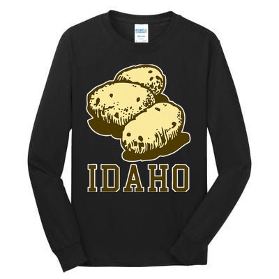 Idaho Potato Potato Potatoes Snacks Tall Long Sleeve T-Shirt