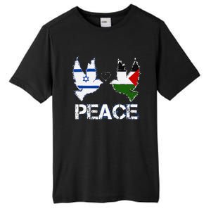 Israel Palestine Peace Friendship Pigeons gift Tall Fusion ChromaSoft Performance T-Shirt