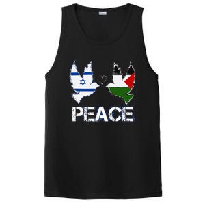 Israel Palestine Peace Friendship Pigeons gift PosiCharge Competitor Tank