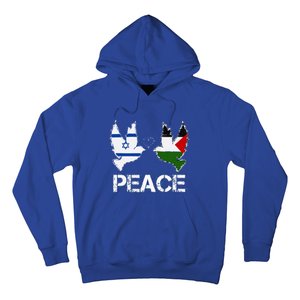 Israel Palestine Peace Friendship Pigeons gift Hoodie