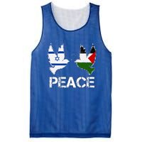 Israel Palestine Peace Friendship Pigeons gift Mesh Reversible Basketball Jersey Tank