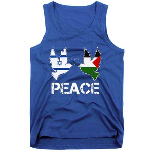 Israel Palestine Peace Friendship Pigeons gift Tank Top