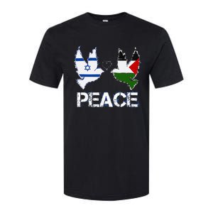 Israel Palestine Peace Friendship Pigeons gift Softstyle CVC T-Shirt