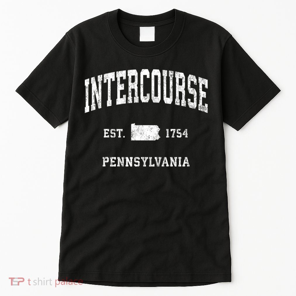 Intercourse Pennsylvania Pa Vintage Athletic Sports Tall T-Shirt