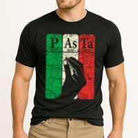 Italian Pasta Periodic Table Elements Italian Hand Gesture Cooling Performance Crew T-Shirt
