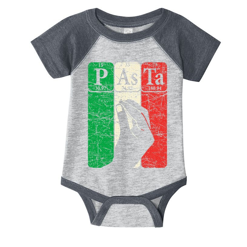 Italian Pasta Periodic Table Elements Italian Hand Gesture Infant Baby Jersey Bodysuit