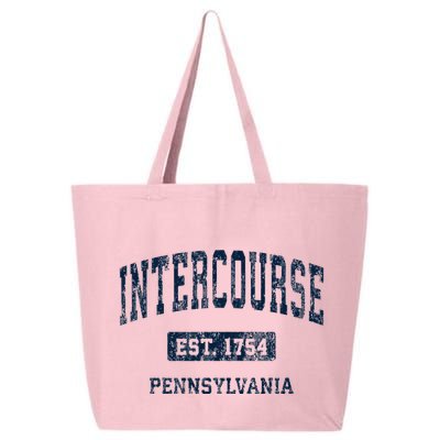 Intercourse Pennsylvania Pa Vintage Athletic Sports Design 25L Jumbo Tote