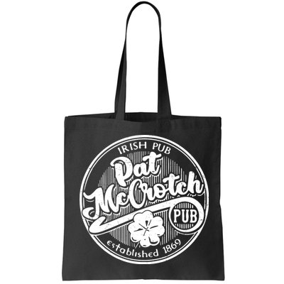 Irish Pub Pat McCrotch Pub 1869 Vintage Bag