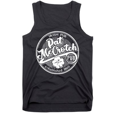 Irish Pub Pat McCrotch Pub 1869 Vintage Tank Top