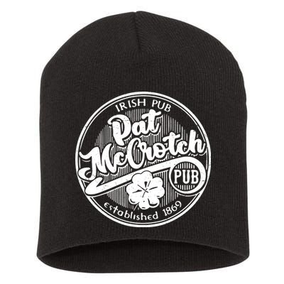 Irish Pub Pat McCrotch Pub 1869 Vintage Short Acrylic Beanie