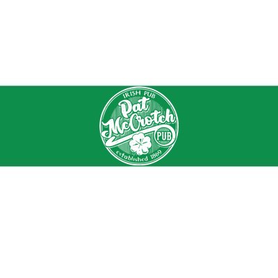 Irish Pub Pat McCrotch Pub 1869 Vintage Bumper Sticker