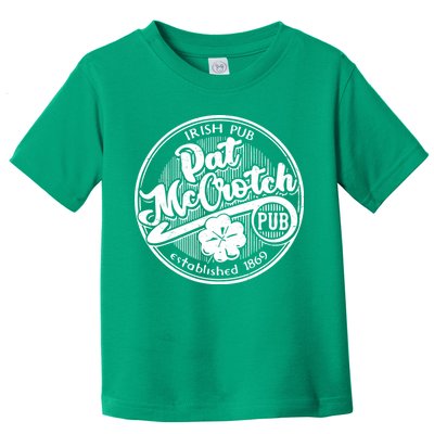 Irish Pub Pat McCrotch Pub 1869 Vintage Toddler T-Shirt