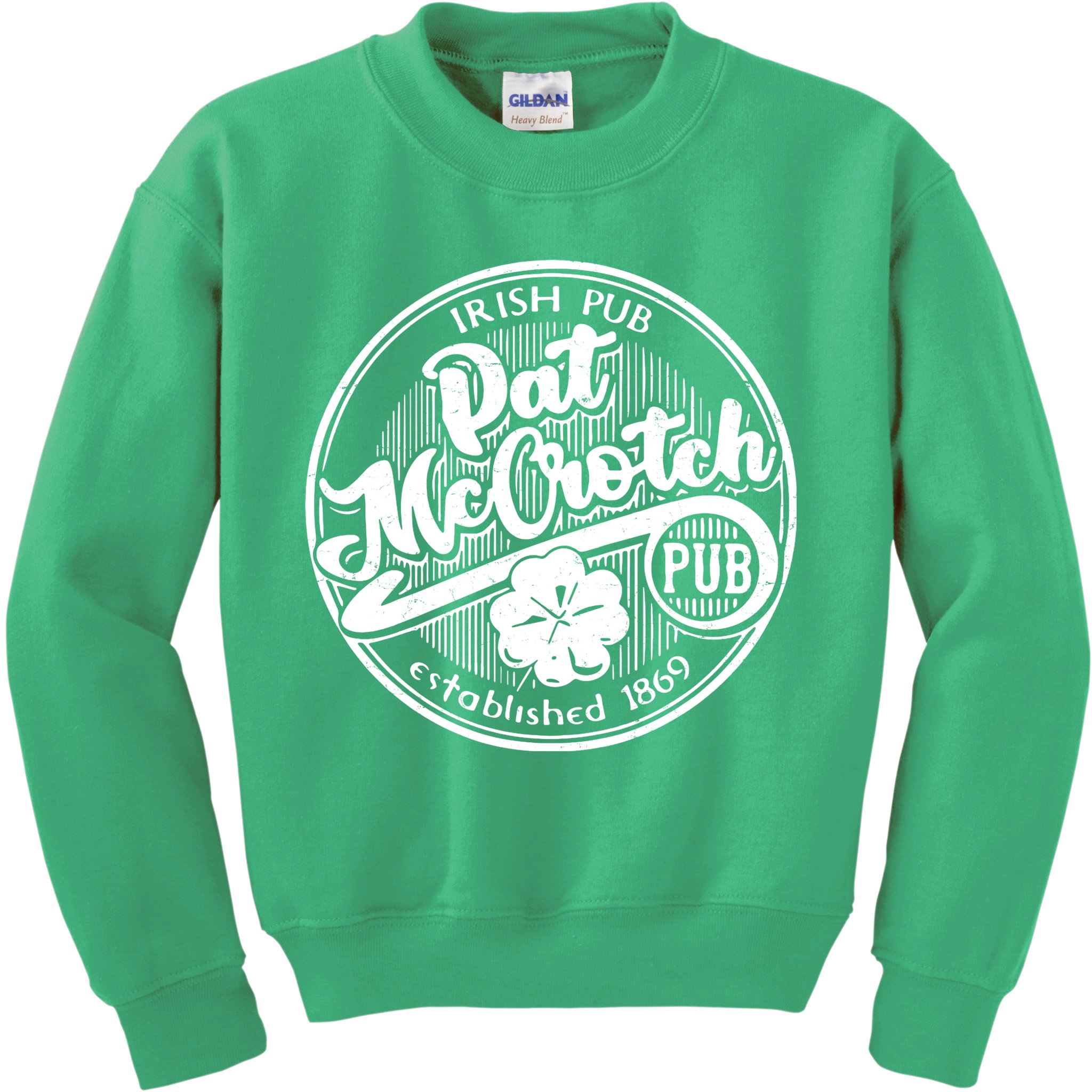 Irish Pub Pat McCrotch Pub 1869 Vintage Kids Sweatshirt