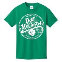 Irish Pub Pat McCrotch Pub 1869 Vintage Kids T-Shirt