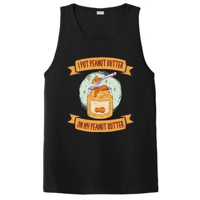 I put Peanut Butter on my Peanut Butter Lovers PosiCharge Competitor Tank