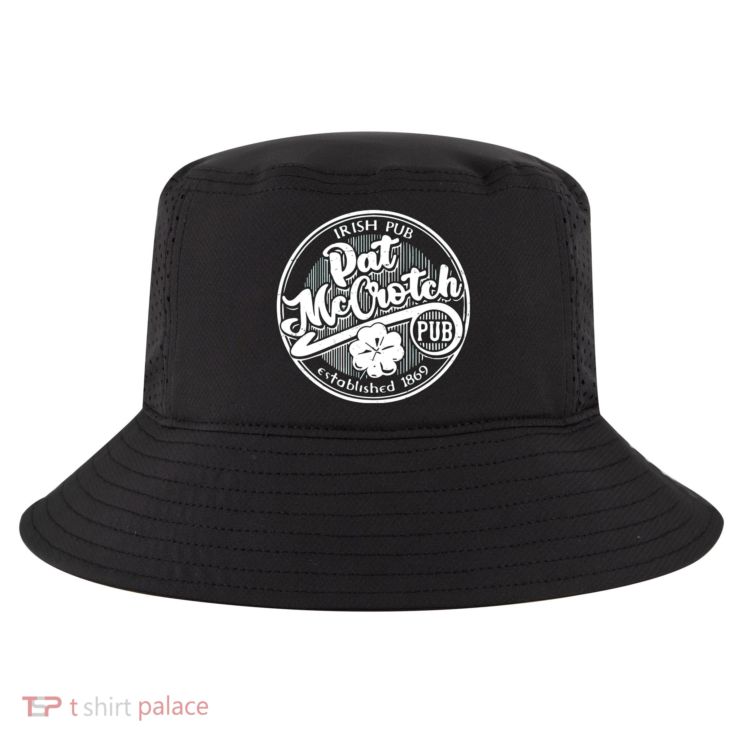 Irish Pub Pat Mccrotch Pub 1869 Cool Comfort Performance Bucket Hat