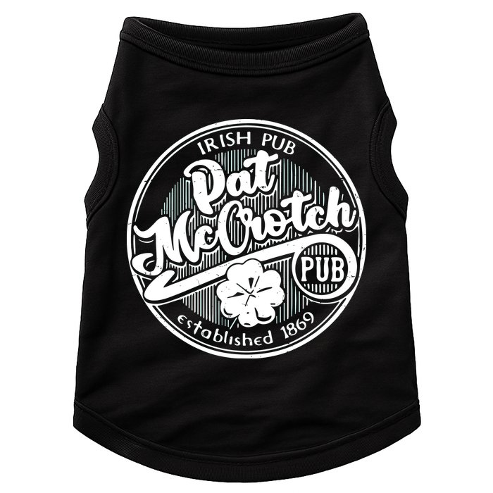 Irish Pub Pat Mccrotch Pub 1869 Doggie Tank