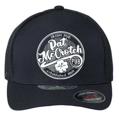 Irish Pub Pat Mccrotch Pub 1869 Flexfit Unipanel Trucker Cap