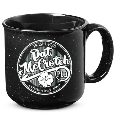 Irish Pub Pat Mccrotch Pub 1869 15oz Campfire Ceramic Mug