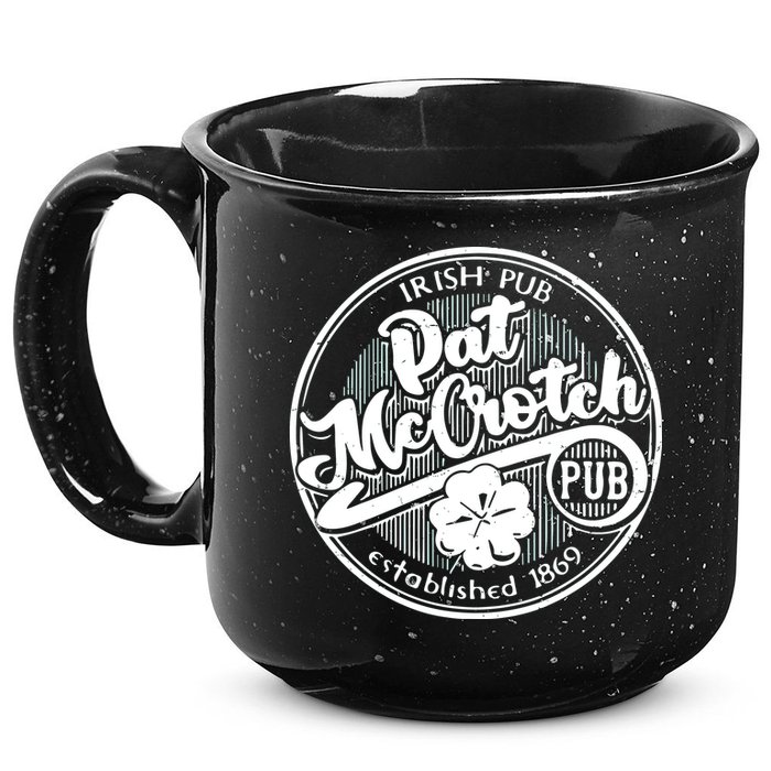 Irish Pub Pat Mccrotch Pub 1869 15oz Campfire Ceramic Mug