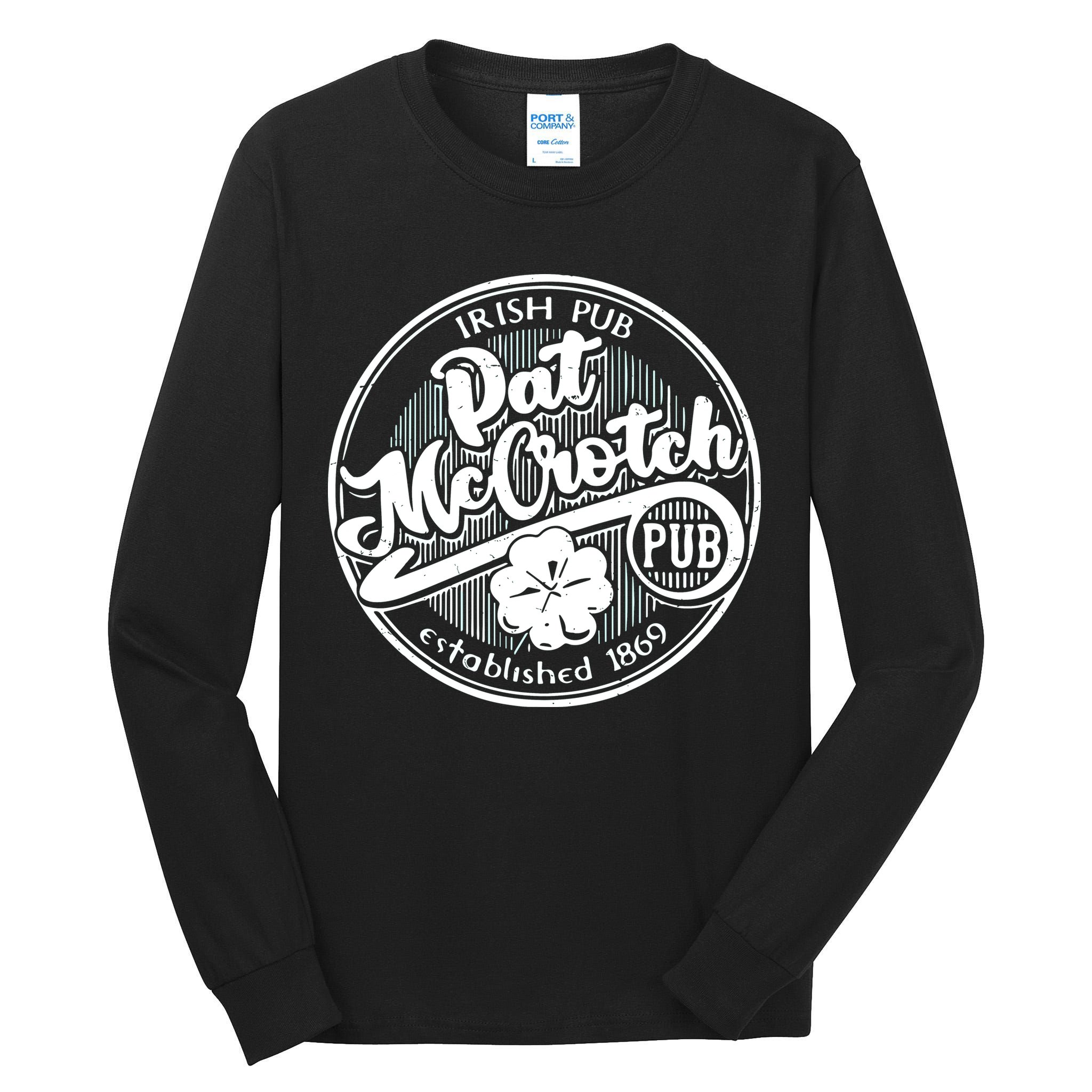 Irish Pub Pat Mccrotch Pub 1869 Tall Long Sleeve T-Shirt