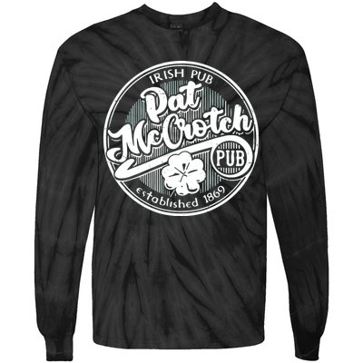 Irish Pub Pat Mccrotch Pub 1869 Tie-Dye Long Sleeve Shirt