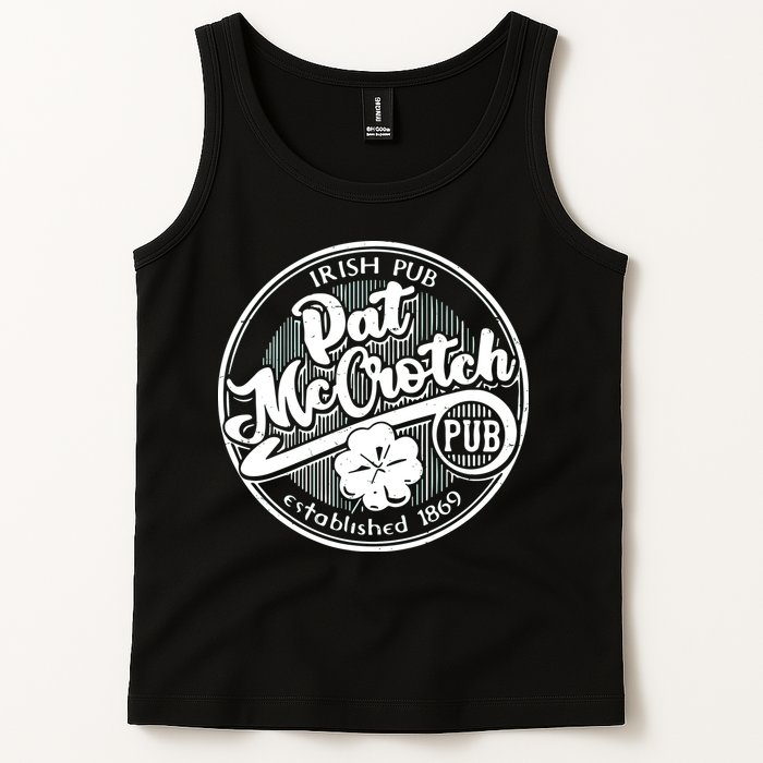 Irish Pub Pat Mccrotch Pub 1869 Tank Top