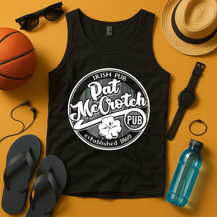 Irish Pub Pat Mccrotch Pub 1869 Tank Top