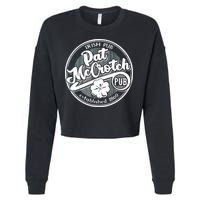 Irish Pub Pat Mccrotch Pub 1869 Cropped Pullover Crew