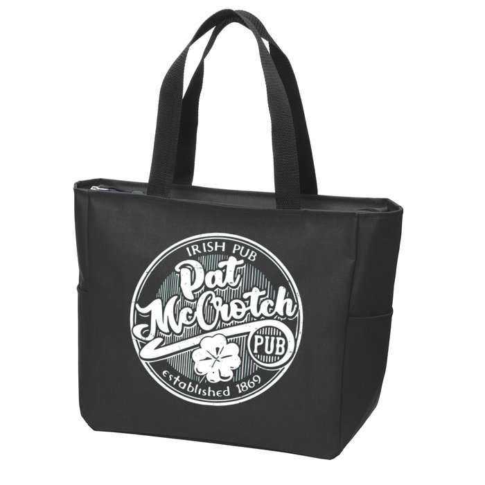 Irish Pub Pat Mccrotch Pub 1869 Zip Tote Bag